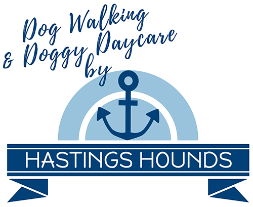 Hastings Hounds dog walking and doggy daycare logo